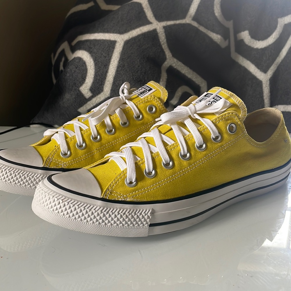 Yellow Converse